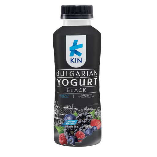 [14135] KIN Yoghurt 200ml (Black)