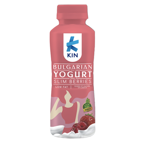 [14136] KIN Yoghurt 200ml (Slim Berries)