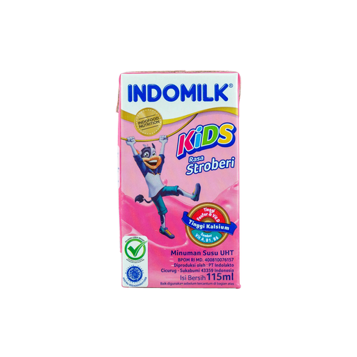 [14005] Indomilk Kids 115ml (Strawberry)