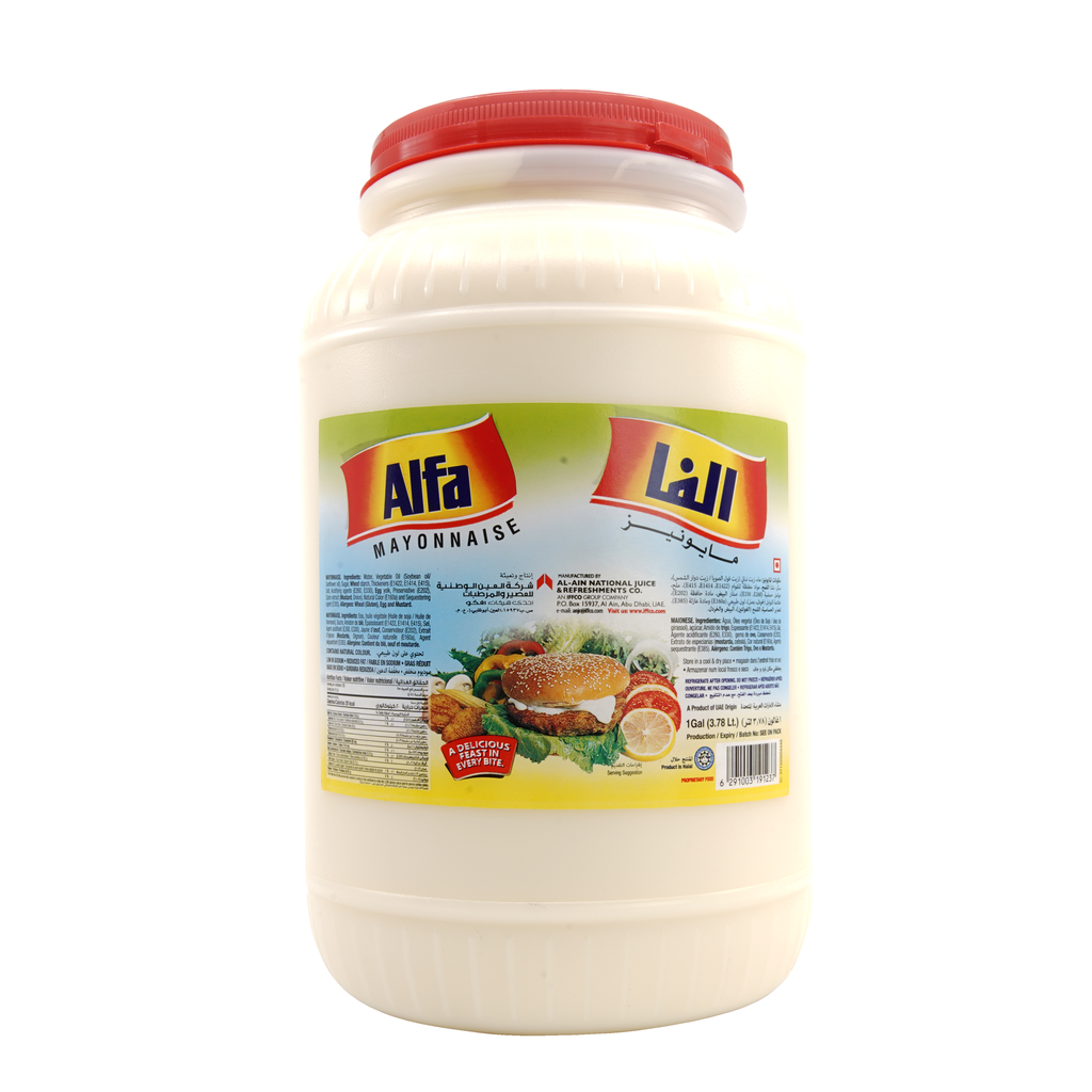 Alfa Mayonnaise 1 Gallon Bot