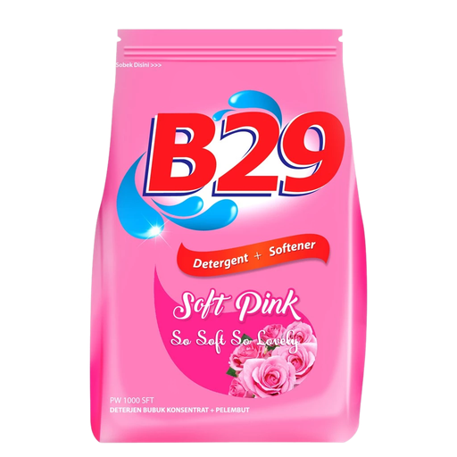 [52103] B29 Powder + Softener 750g Pkt (Pink)