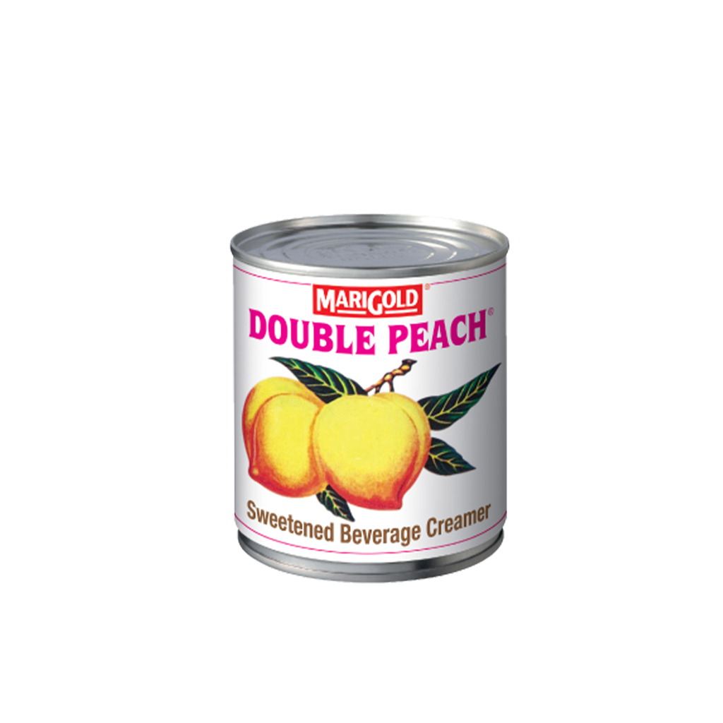 Double Peach Condensed Milk 380g Tin