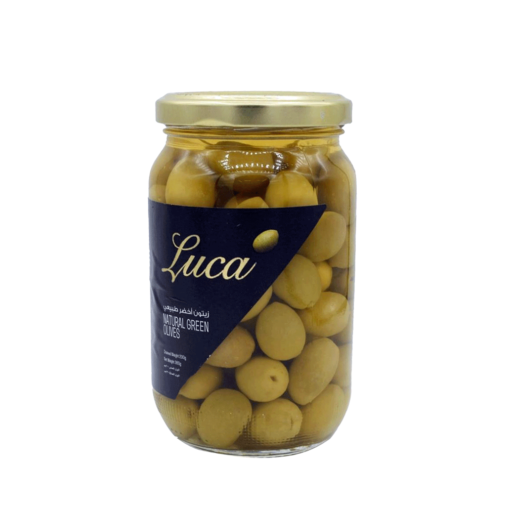 Luca Green Olives 200g Bottle
