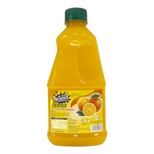 [12055] Ooh Sunny Cordial 1Ltr (Orange)