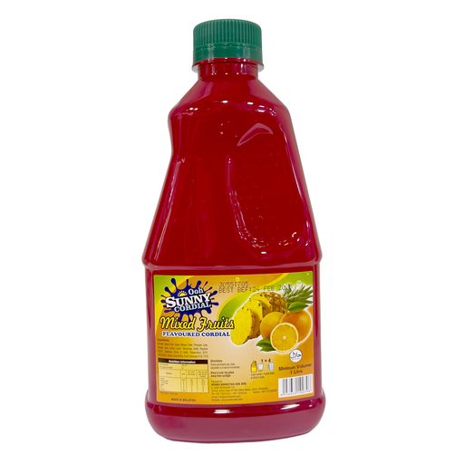 [12058] Ooh Sunny Cordial 1Ltr (Mix Fruit)