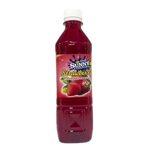 [12053] Ooh Sunny Cordial 500ml (Strawberry)