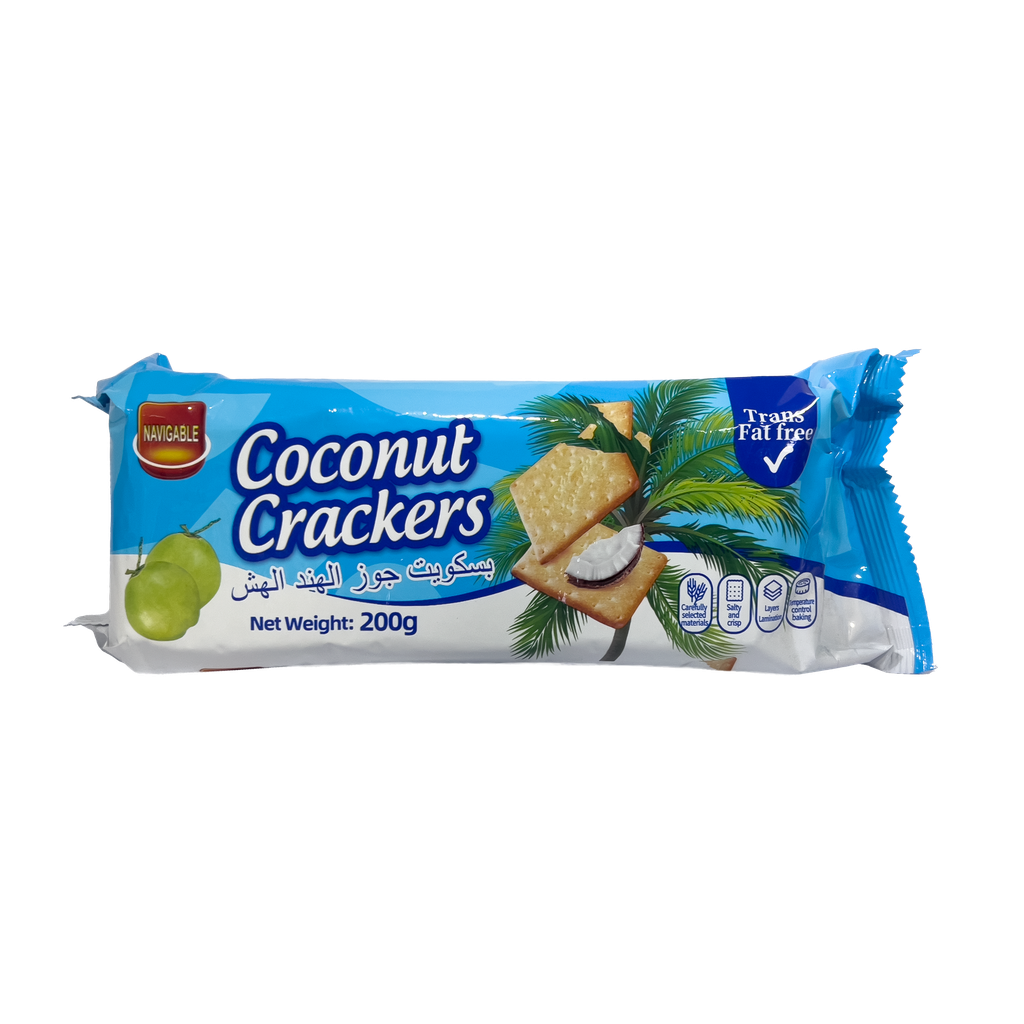 Cream Cracker Navigable 200g (Coconut) Short Expiry