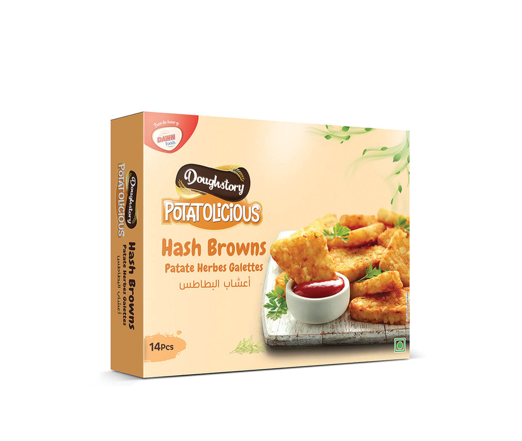 DoughStory Hashbrowns 400g (14 Pcs)