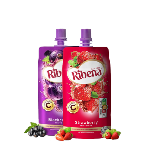 [12136] Ribena RTD Cheerpack 330ml (Regular)