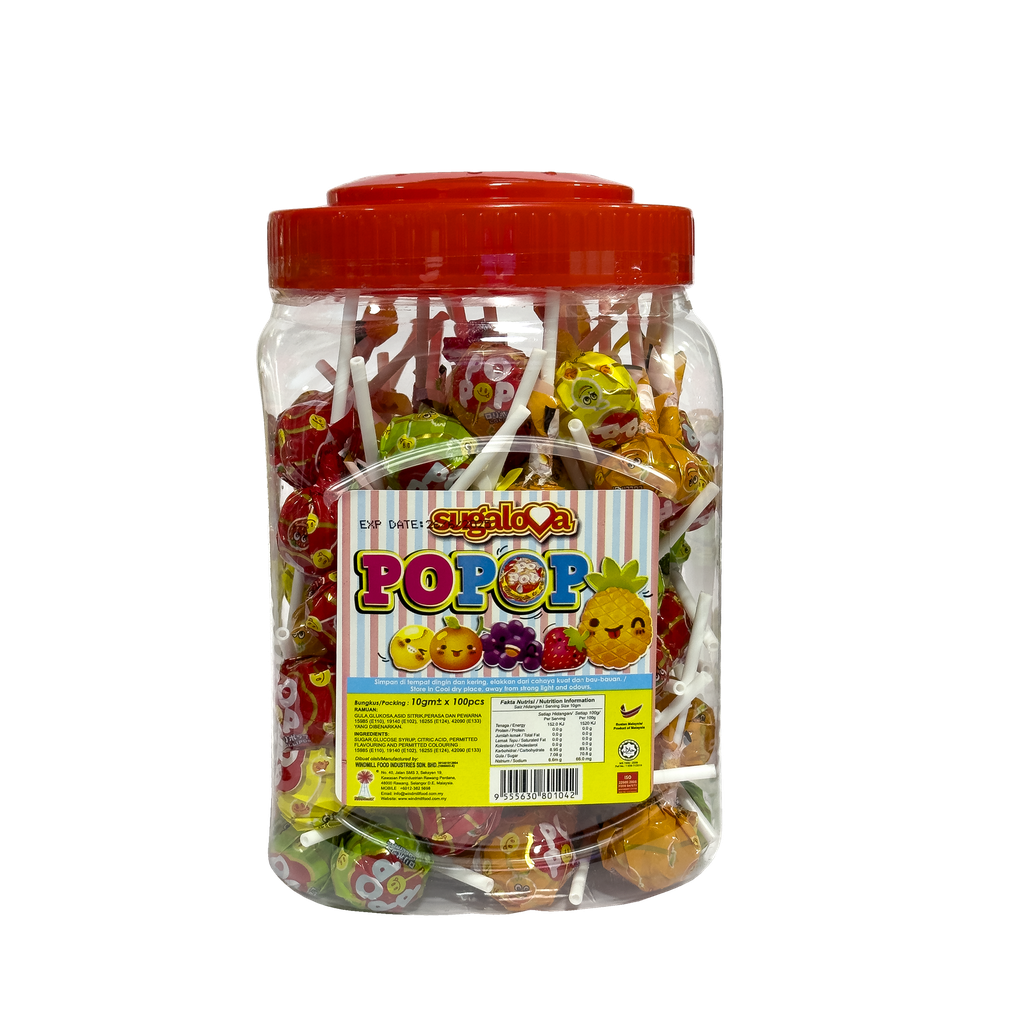 Popop Ball Lolli Pop Jar 9g