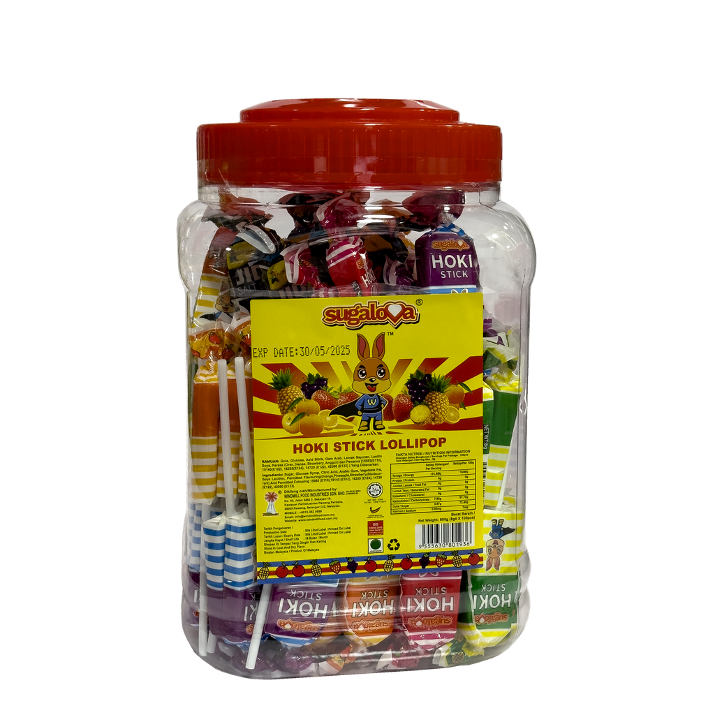 Hoki Stick Assorted Fruit Jar 8g