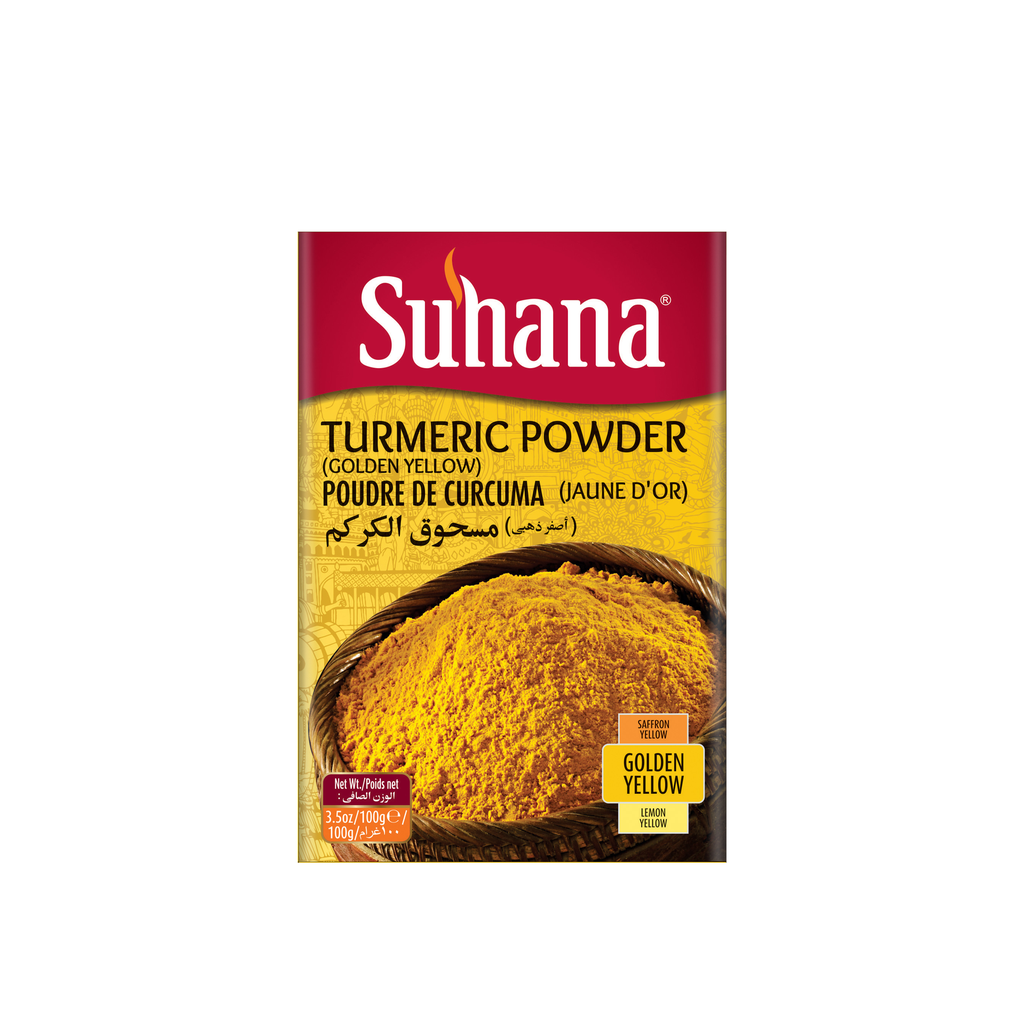 Suhana Spice Turmeric Powder 100g (60 Packets)