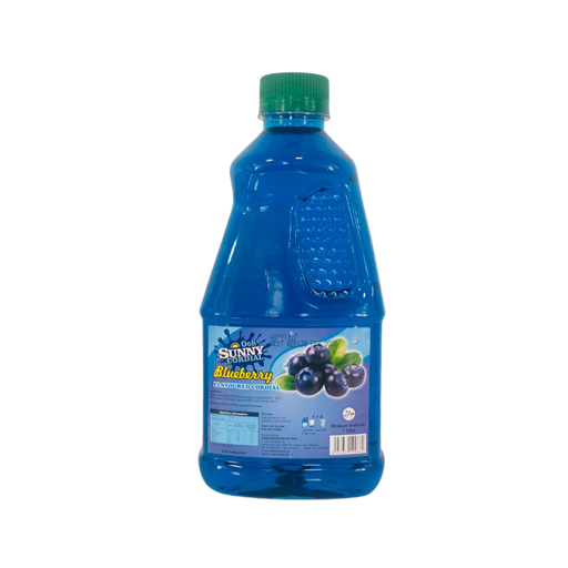 [12059] Ooh Sunny Cordial 1Ltr (Blueberry)