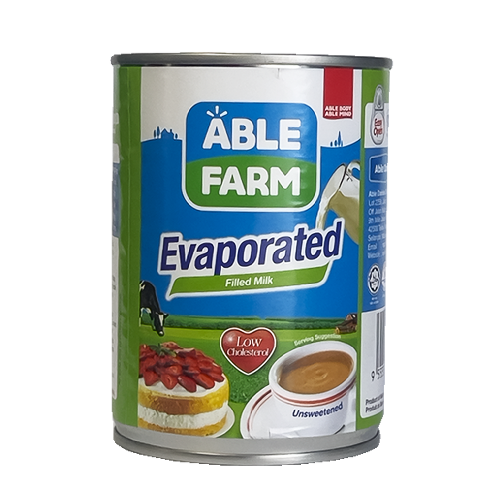 Able Farm Milk Evaporated 390g