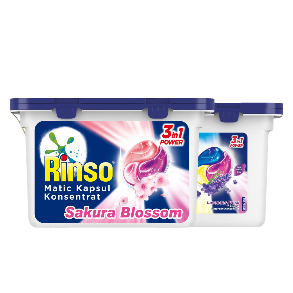 RINSO Matic Capsule Concentrate 168g