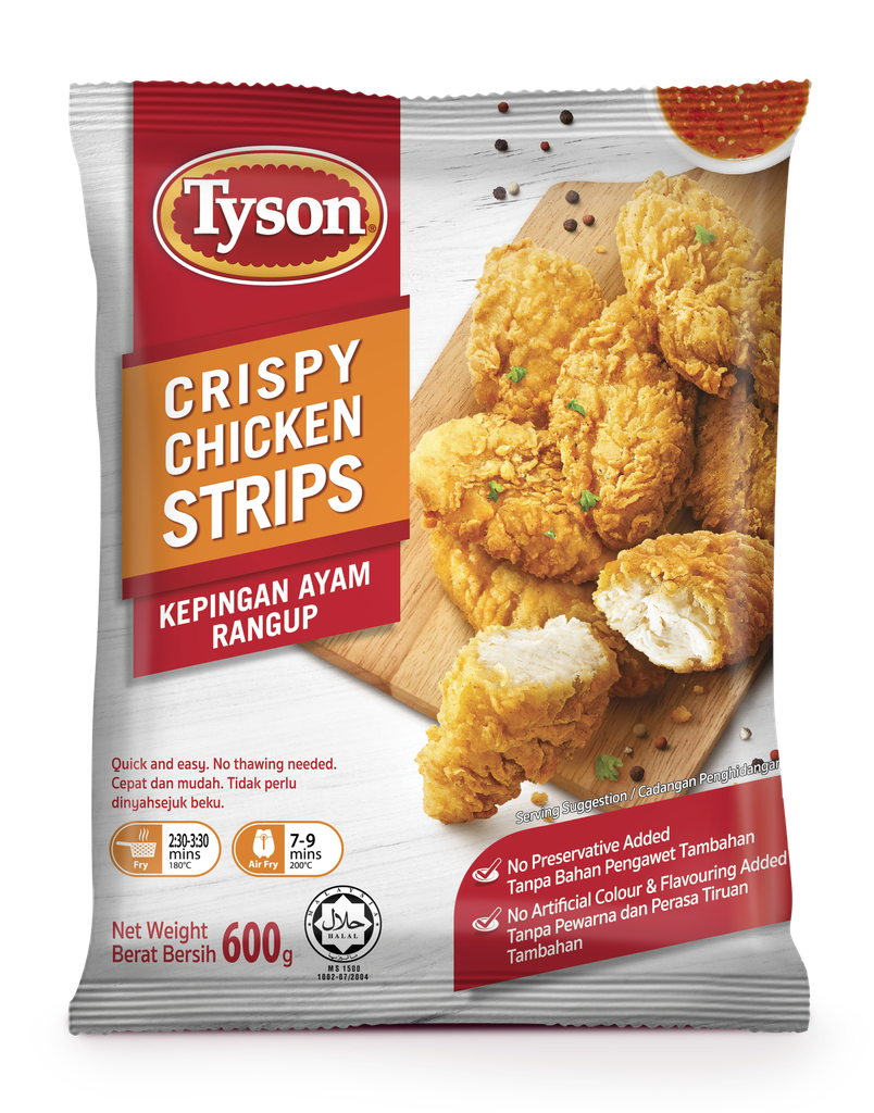 Tyson Chicken Crispy Strip 500g