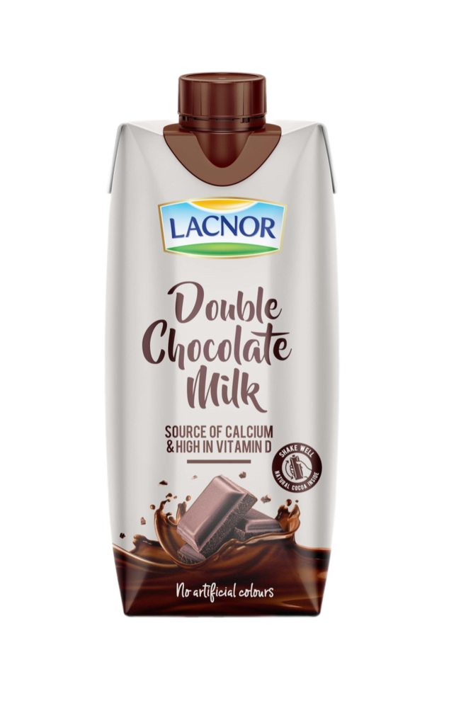 Lacnor Double Chocolate Milk 250ml Short Expiry