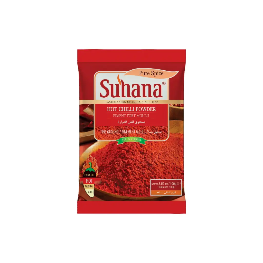 Suhana Spice Hot Chilli Powder 100g (60pcs)