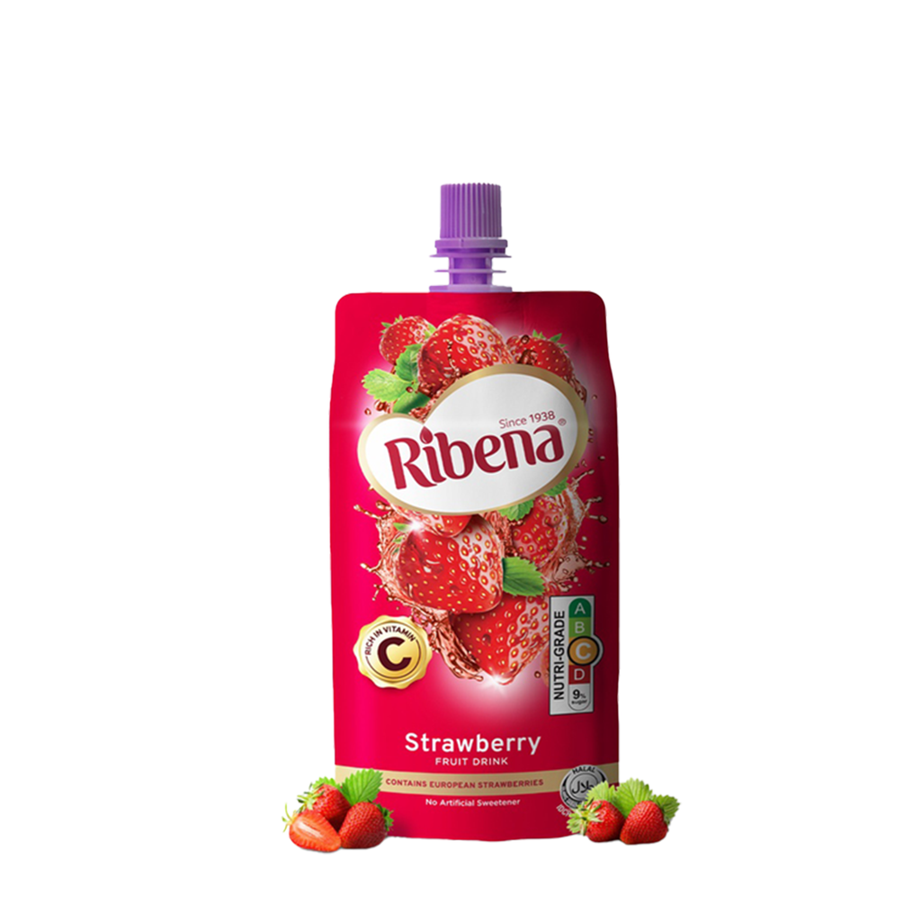 Ribena RTD Cheerpack 330ml (Strawberry) Short Expiry