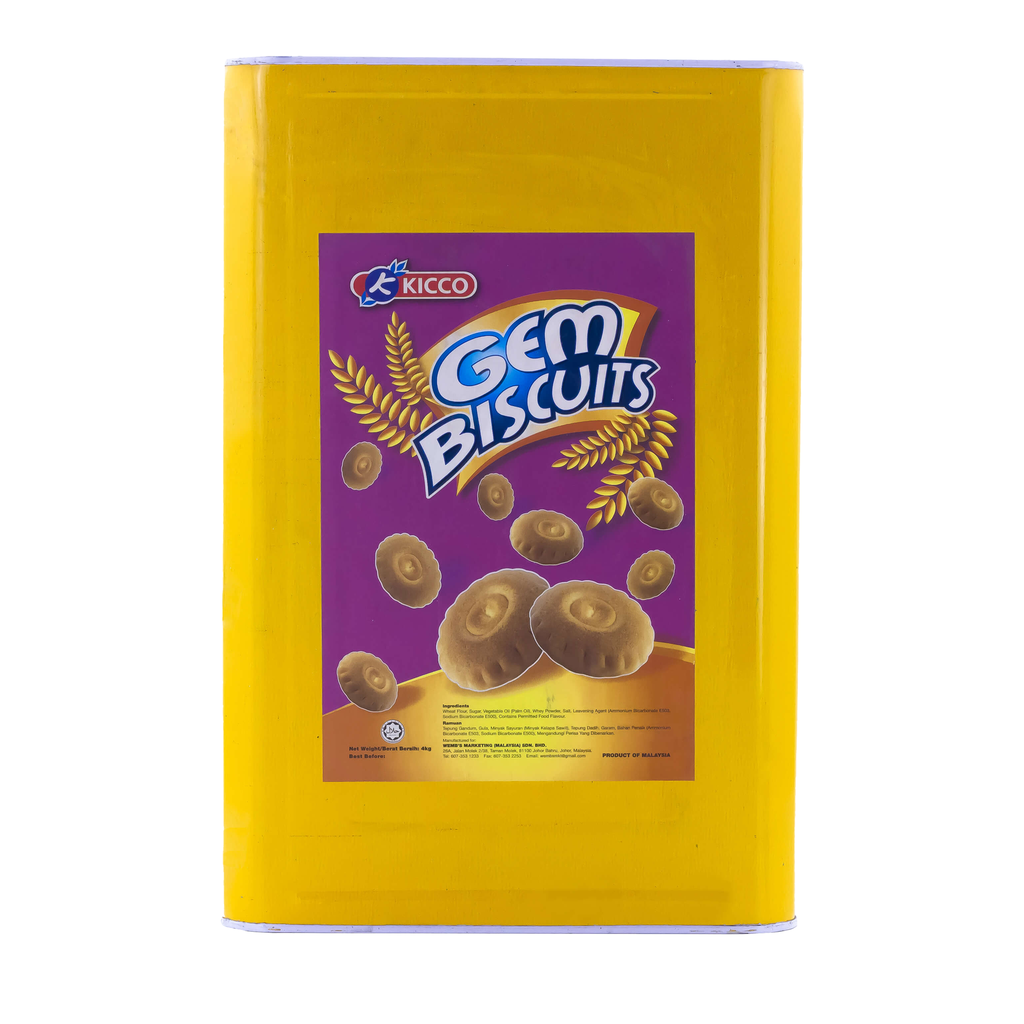 Kicco Gem Biscuits 3.5kg Tin