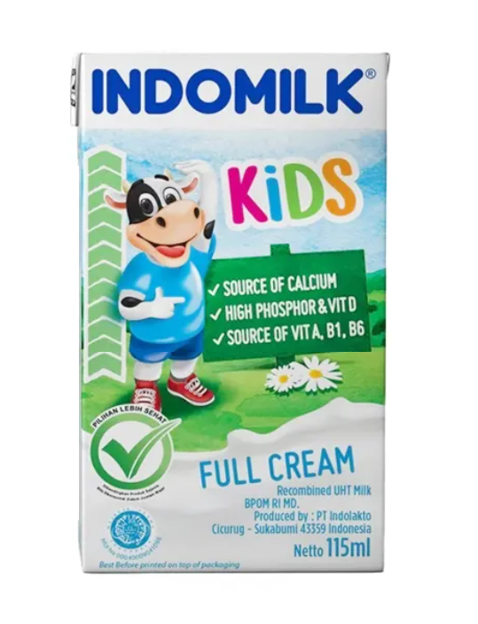 Indomilk Kids 115ml (Full Cream)