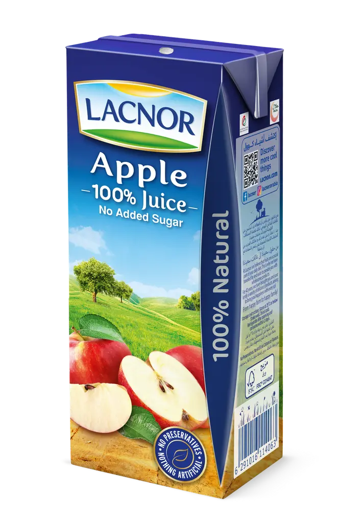 Sale Lacnor Juice 180ml (Apple)