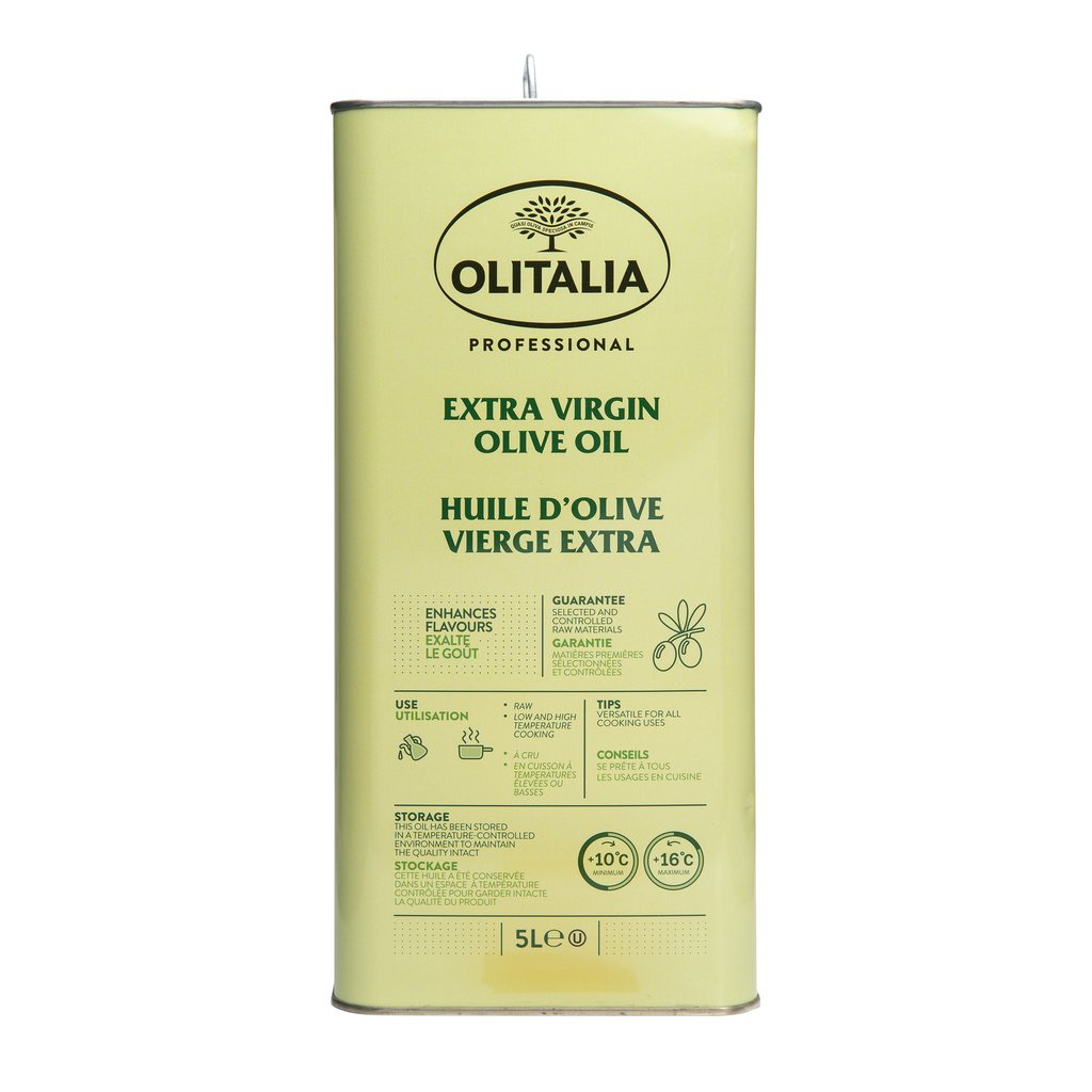 Olitalia Extra V Olive 5L Tin Damaged