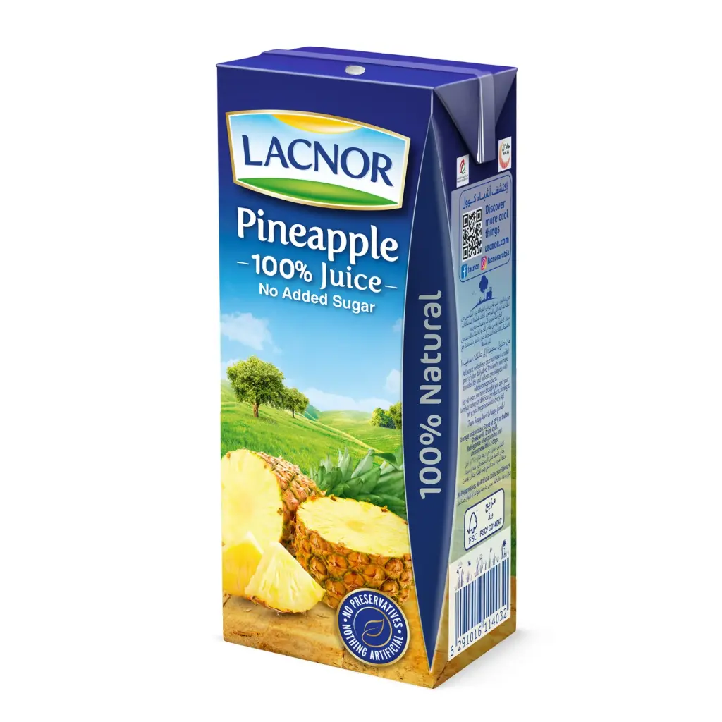 Lacnor Juice 180ml (Pineapple) 