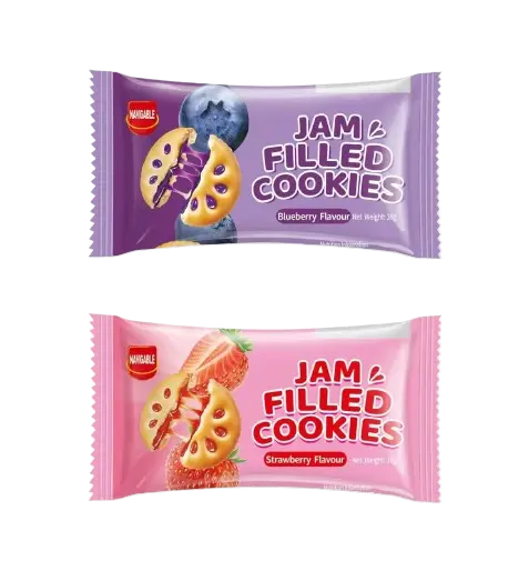 Navigable Jam Filled Cookies 16g