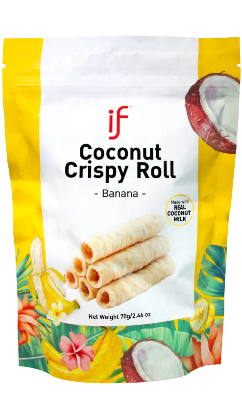 IF Coconut Crispy Roll 70g