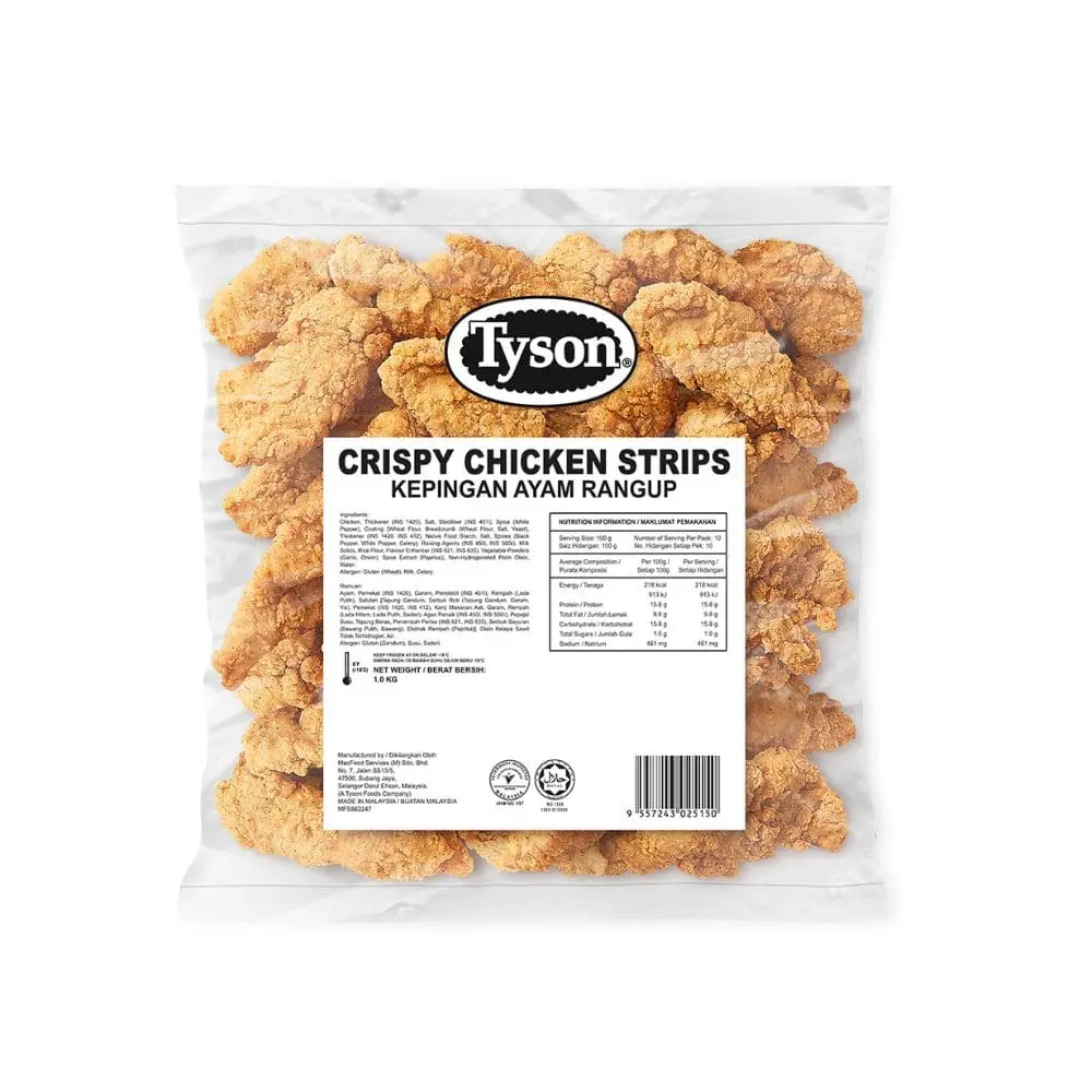 Tyson Tempura Chicken Strips 1Kg