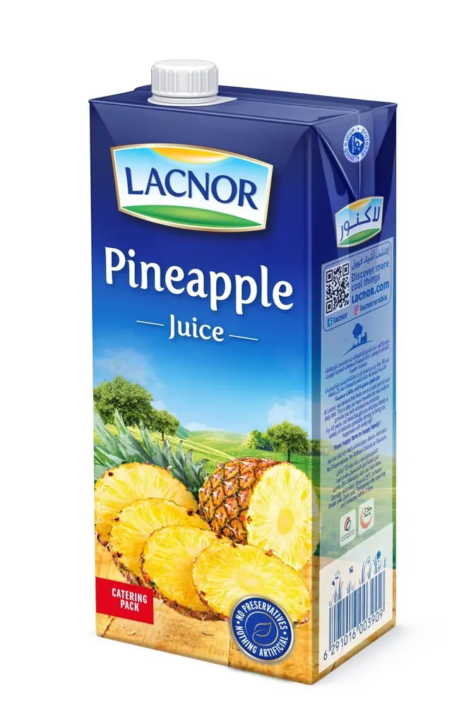 Lacnor Juice 1 Ltr - Pineapple Short Expiry