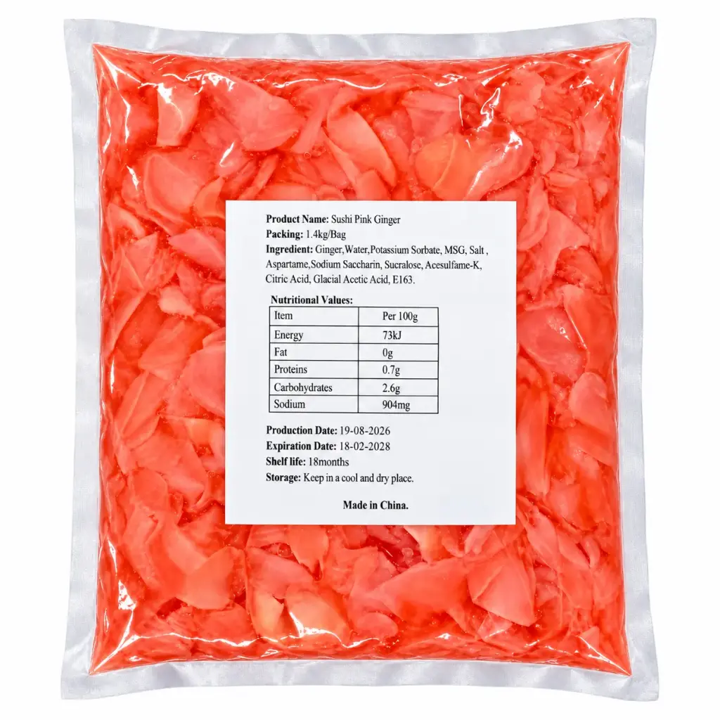 Sushi Ginger 1.4 kg