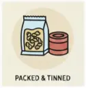 PACKED & TINNED