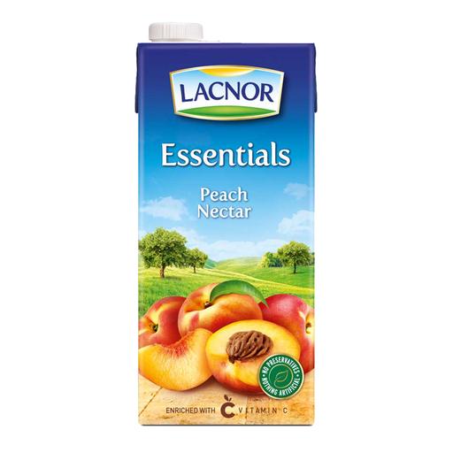 [13027D] Lacnor Juice 1 Ltr - Peach Damaged