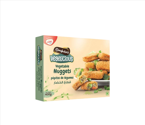 [48051] DoughStory Veggie Nuggets 400g (18 Pcs)