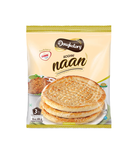 [48024] DoughStory Roghini Naan 450g (3 Pcs)