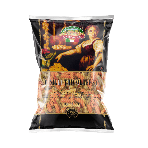 [45066] Campagna Pasta Tricolor Fusili 500g