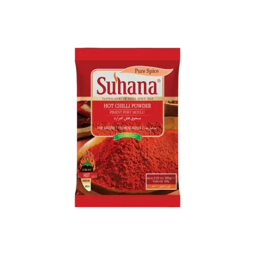 [35568] Suhana Spice Hot Chilli Powder 100g (60pcs)