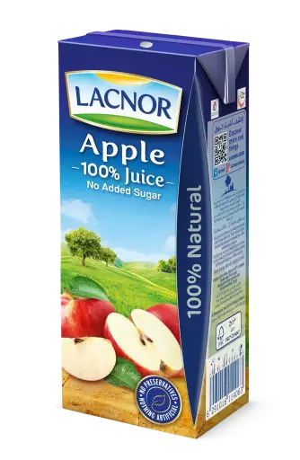 [13001S] Sale Lacnor Juice 180ml (Apple)