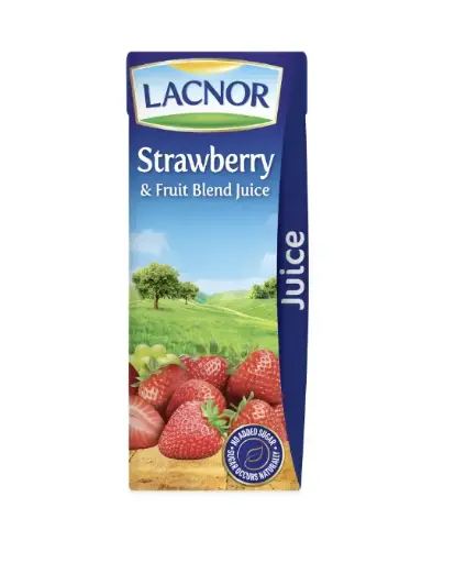 [13005] Lacnor Juice 180ml (Strawberry)