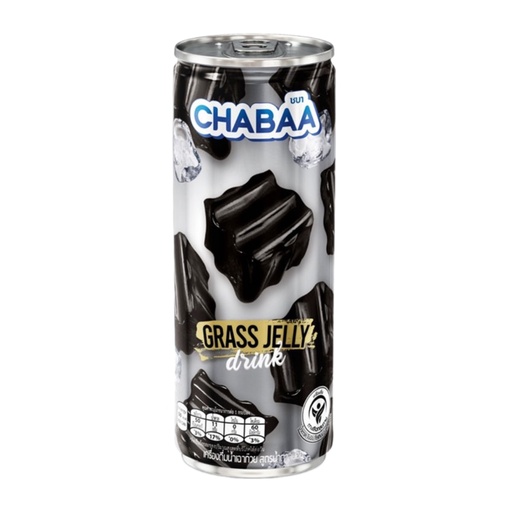 [11075S] Sale Chabaa Grass Jelly Drink Less Sugar 230ml