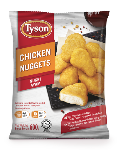 [48806S] Sale Tyson Chicken Nuggets 600g