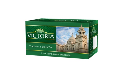 [16521] Golden Victoria Green Tea 25's Box