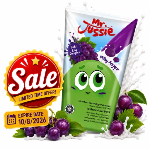 [12235S] Sale Mr Jussie Milky 90ml (Grape) 