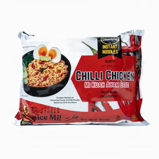 [45156] Diamond Spice MI- Chili Chicken Soup Noodle 75g