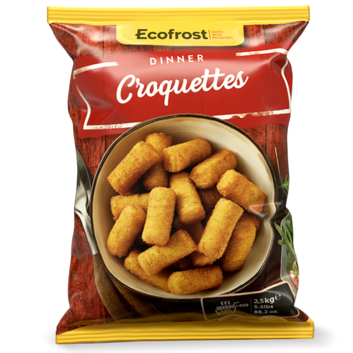 [48255S] Sale Ecofrost Dinner Croquettes 2.5Kg