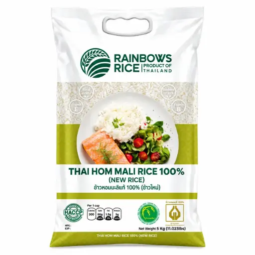 [47142] Rainbows Premium Thai Hom Mali Rice 5Kg