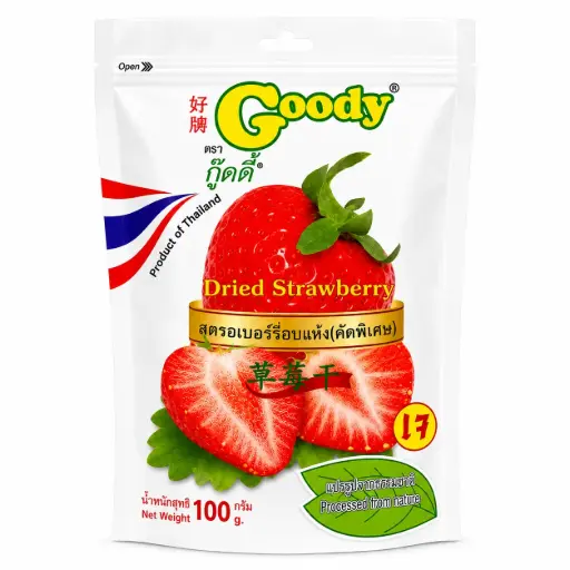 [23352] Goody Dried Strawberry 100g