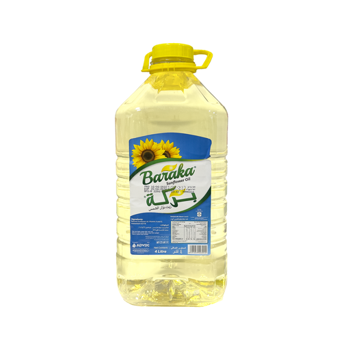 [44074] Baraka Sunflower Oil 4 Ltr